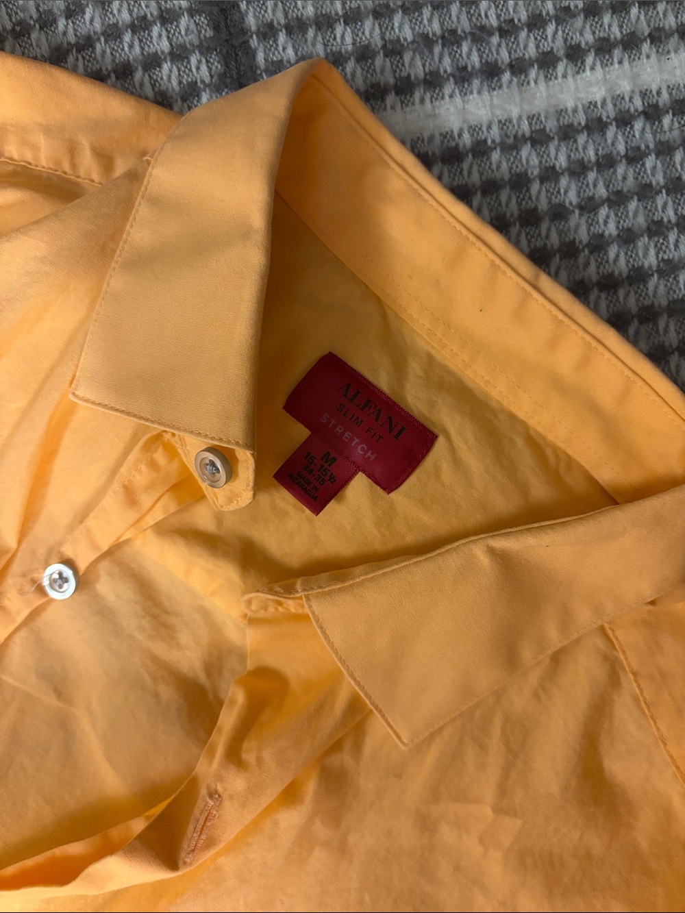 Alfani Sherbet Men's Button-Up Shirt - Picture 2 of 2